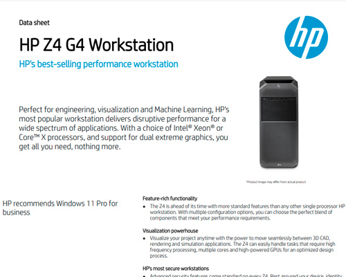 HPE Workstation